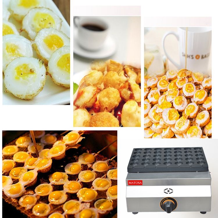 Commercial bird egg oven FY-35.R quail egg roasting machine, egg roasting oven, gas non-stick octopus roasting oven Specification image