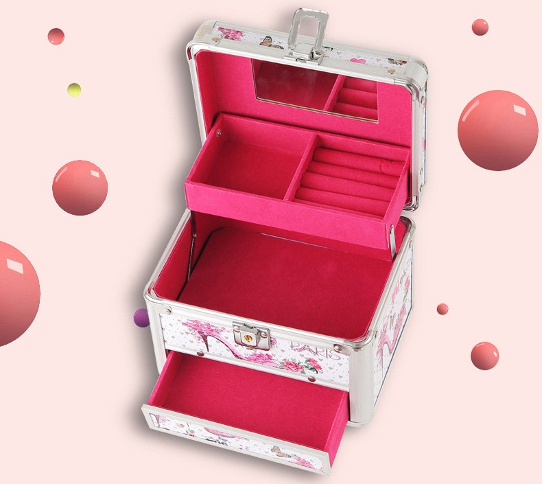 2021多功能印刷图案手镯戒指首饰盒详情图11