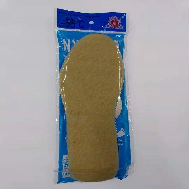 Wholesale and export of 36731 insoles, custom-made insoles based on samples, lambskin faux wool processed insoles, thermal insoles, customizable insoles, aluminum foil thermal insoles undefined