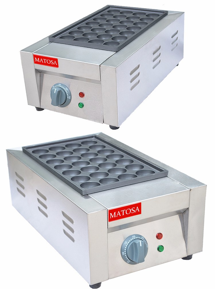 Commercial fish ball stove FY-28D electric takoyaki and meatball machine, single-board shrimp and egg pulling snack equipment detail image 4