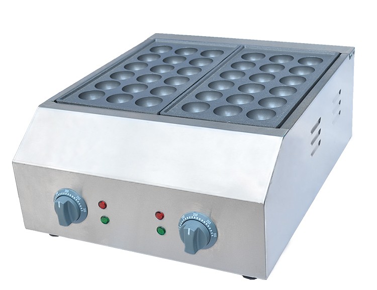 Commercial two-plate Japanese-style electric fish ball stove FY-1136A non-stick large-hole octopus ball machine and shrimp egg pulling machine detail image 4
