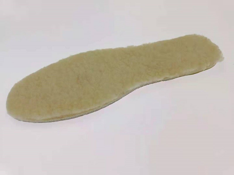 Wholesale and export of 36731 insoles, custom-made insoles based on samples, lambskin faux wool processed insoles, thermal insoles, customizable insoles, aluminum foil thermal insoles details Picture