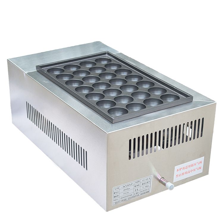 FY-28.R gas 28-hole fish ball stove, a commercial one-plate takoyaki takoyaki machine Specification image