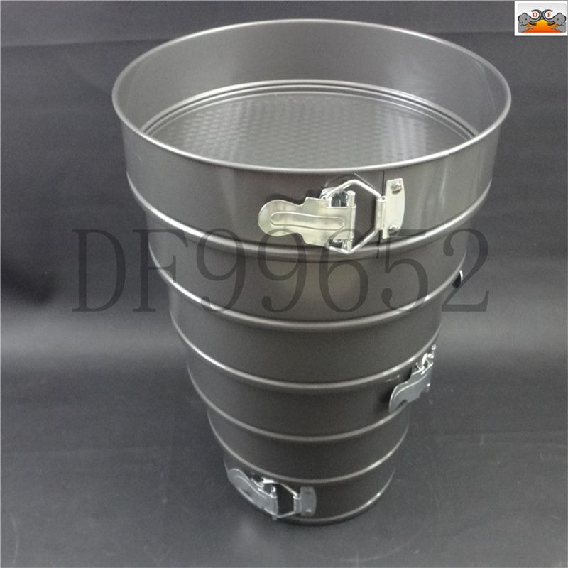 DF99652 cake mold carbon steel live lock live base cake mold oven Chiffon birthday cake household mousse baking tools wholesale DF Trading House