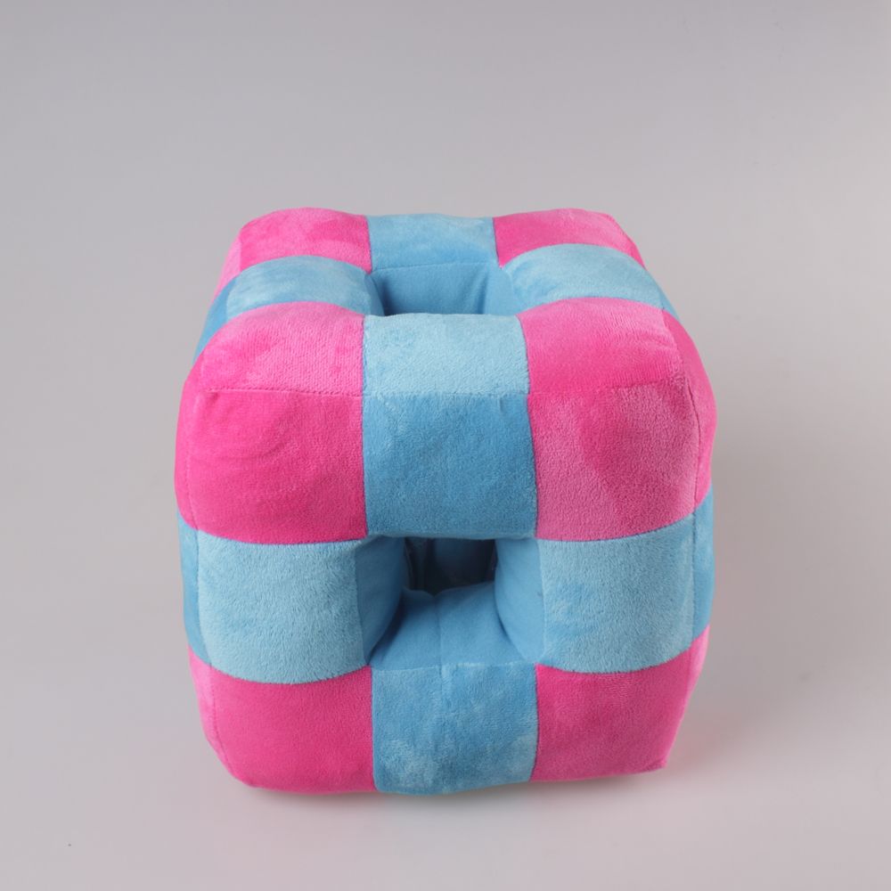 9-compartment plush toy cushions for export