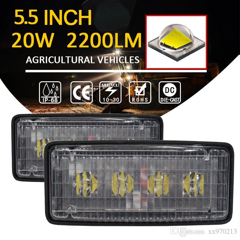 JALN7 LED work light 20W tractor headlight detail image 1