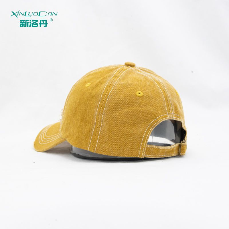 2024 New Four Seasons Vintage Wash To Do Old Broken Baseball Cap Tide Foreign Trade Solid Color Bright Line Cap Men's Breathable Hat Application Scenario