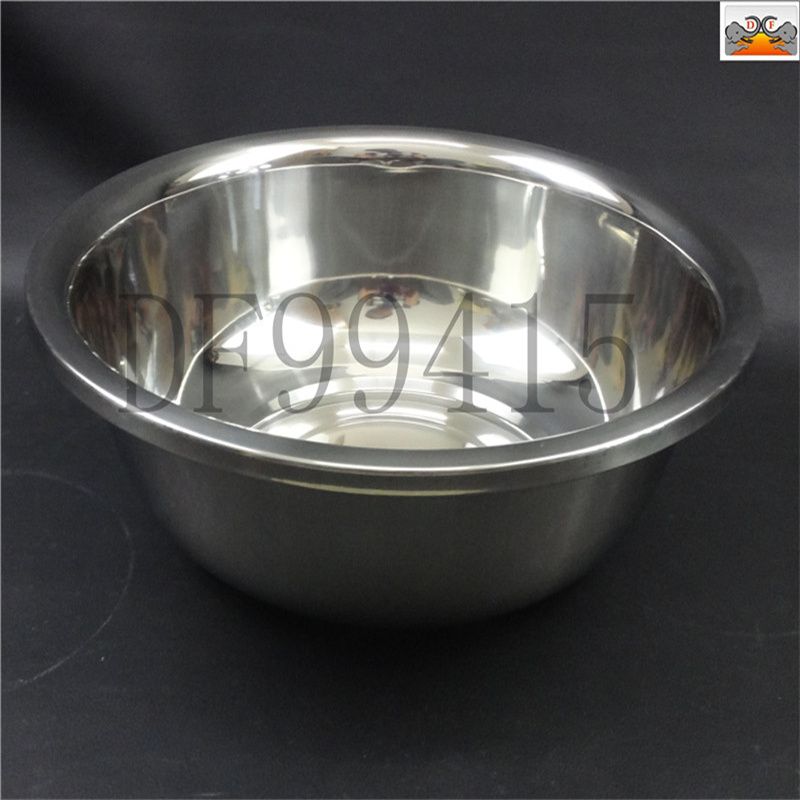 DF99415 实用港式盆不锈钢味斗盆厨房洗菜盆加厚调料盆烘焙打蛋盆餐厅沙拉盆 DF Trading House