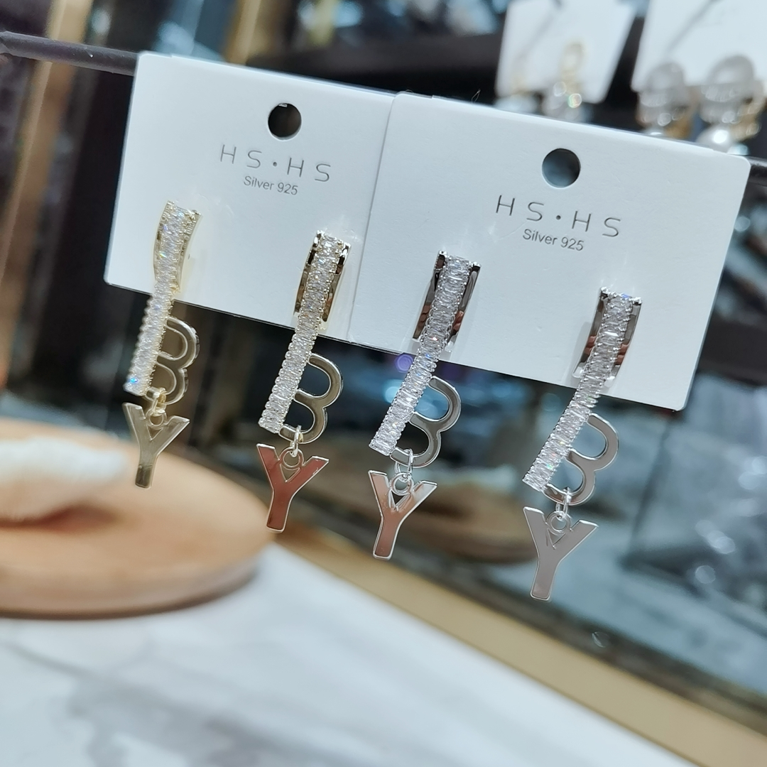 新潮韩国网红时尚气质耳环流量产品厂家直销100420