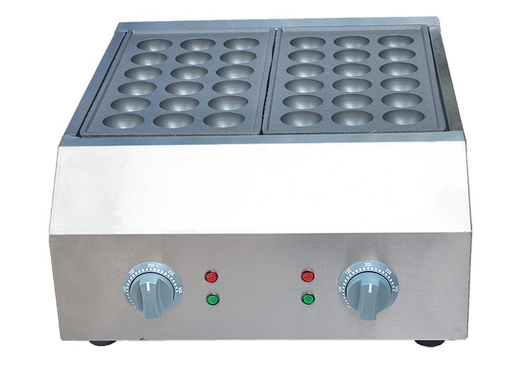 Commercial two-plate Japanese-style electric fish ball stove FY-1136A non-stick large-hole octopus ball machine and shrimp egg pulling machine detail image 5