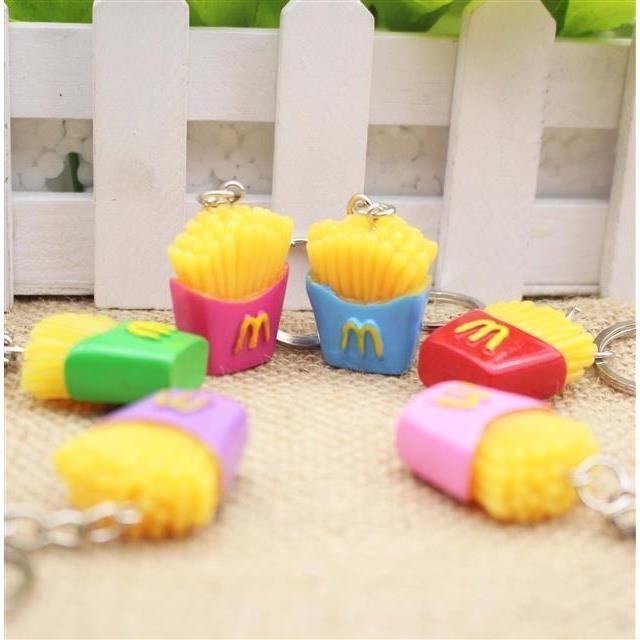 French fries keychain series mixed