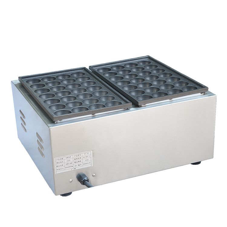 电热56孔鱼丸炉FY-5商用鱼丸机两板章鱼小丸子虾扯蛋设备细节图