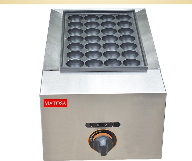 FY-28.R gas 28-hole fish ball stove, a commercial one-plate takoyaki takoyaki machine detail image 5
