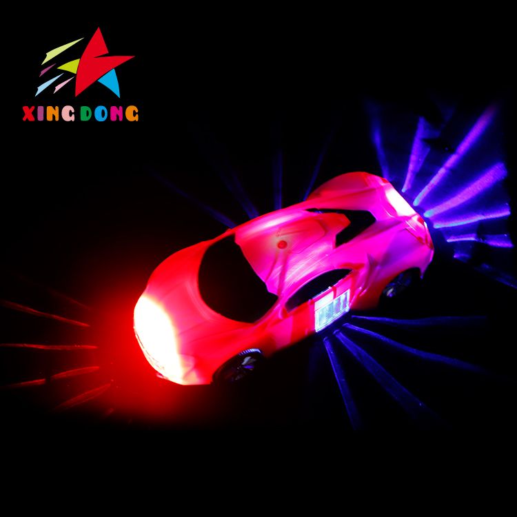 Coche de juguete para niños colorido dazzler 5D coche eléctrico con luz auto Item Picture