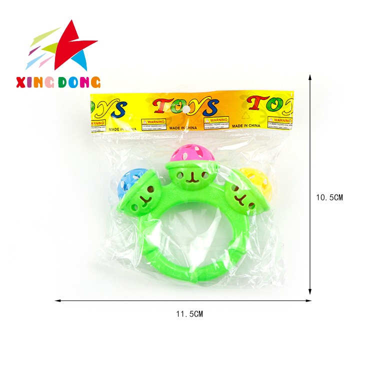 Baby toys, children's smiling face rattle, hand-held rattle, one set detail image 3