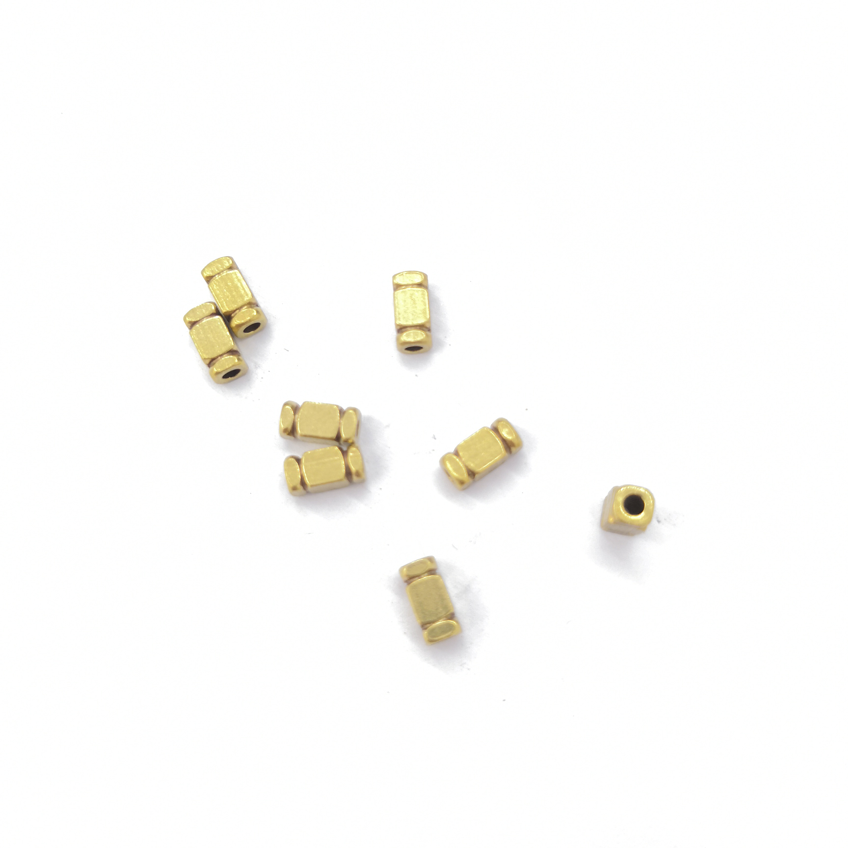TK00550 square copper rod irregular through hole pipe