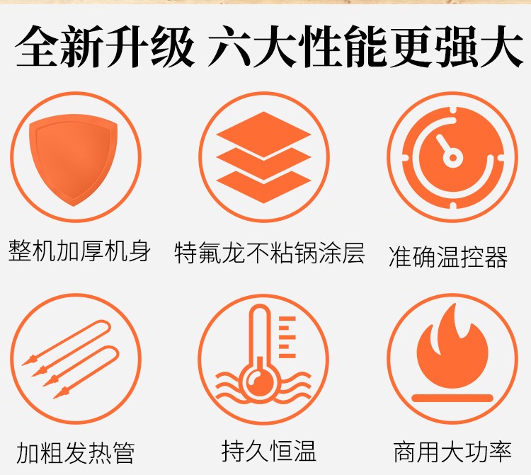 圆形松饼机FY-LB350-A商用铜锣烧机35孔单板小丸子烧饼机详情2