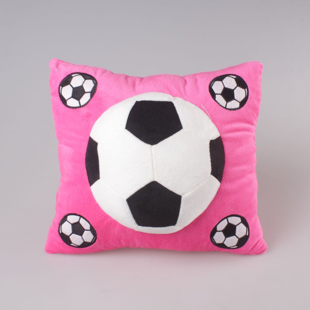 Square rose red plush throw pillows for export of plush toys