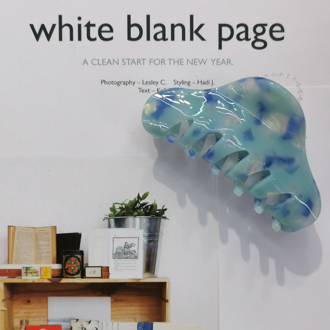 Siamese acetate fashion and elegant grip