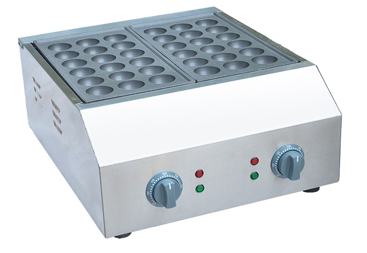 Commercial two-plate Japanese-style electric fish ball stove FY-1136A non-stick large-hole octopus ball machine and shrimp egg pulling machine detail image 6