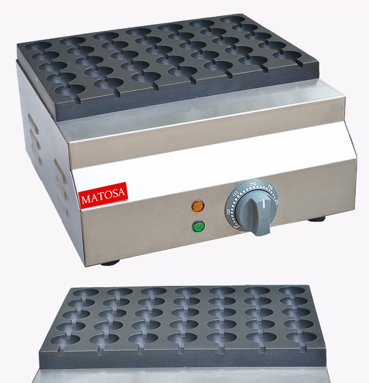 三十五孔电热鹌鹑蛋机FY-35D鸟蛋炉商用章鱼小丸子烤蛋小吃设备详情图4