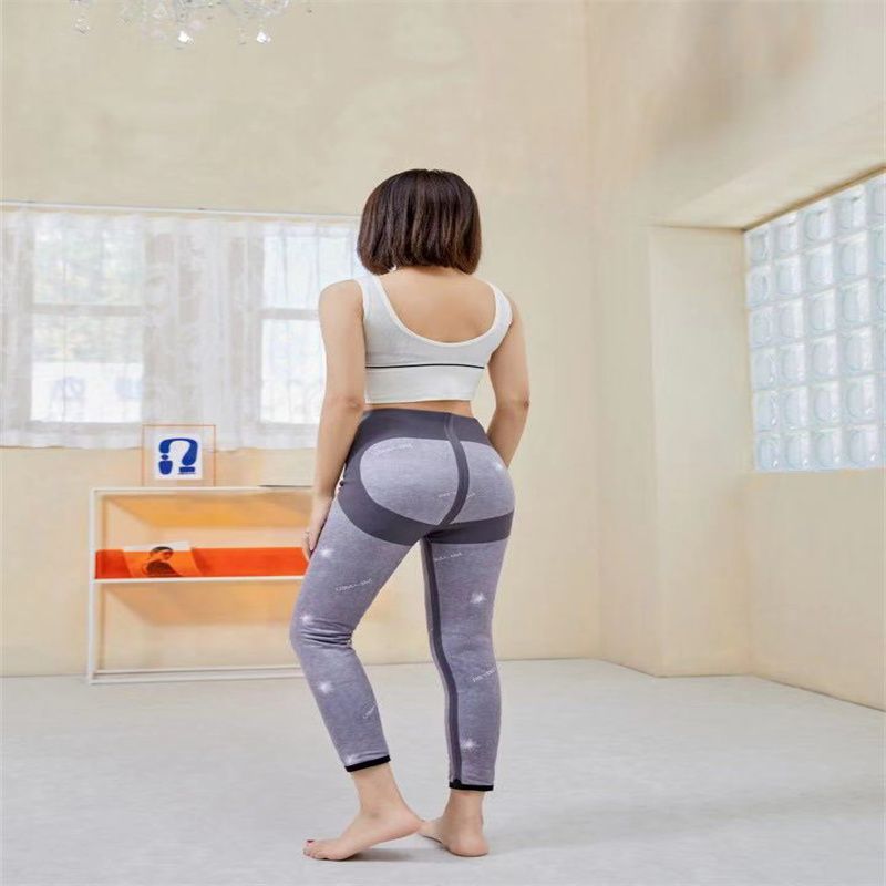 雅诗针织NO105厂家直销热卖款爆款羽绒卡卡九分保暖悬浮裤