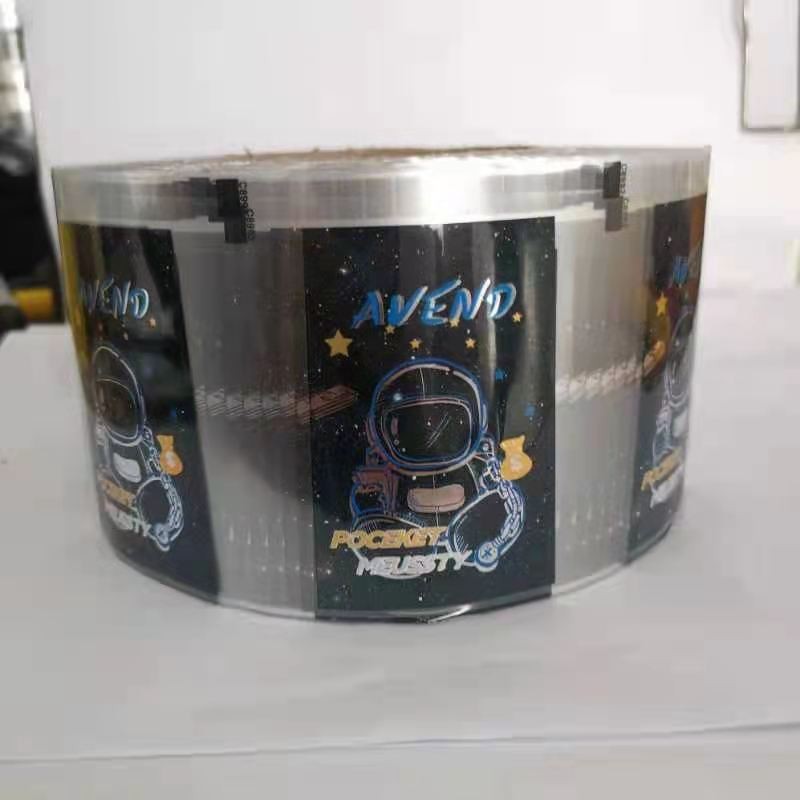 Tonglu Huachuang Color Printing Factory Space Astronaut Abs Thermal Transfer Printing Flower Film full figure