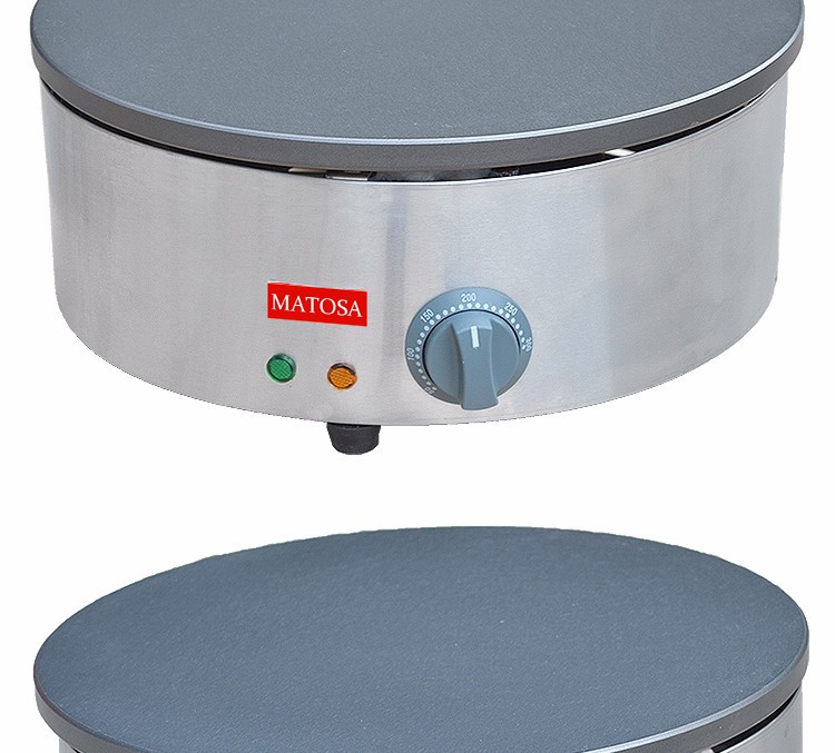 商用电热班戟炉FY-410煎饼机直径40CM飞饼机千层薄饼小吃设备详情6