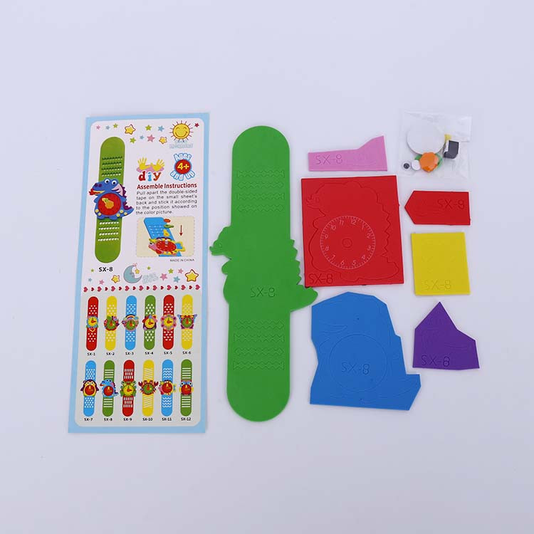 厂家直销DIY手工贴卡通动物手工贴亲子贴画儿童动手动手动脑贴老鹰贴纸详情图16