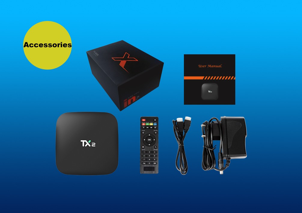 TV BOX TX2-R2 2G+16G RK3229 4K新品私模Android网络机顶盒详情图1