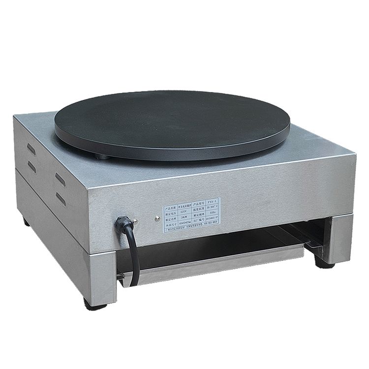 Commercial electric pancake oven FYA-1 thousand-layer pancake oven, electric pancake stand, Shandong mixed grain fruit pancake machine Specification image