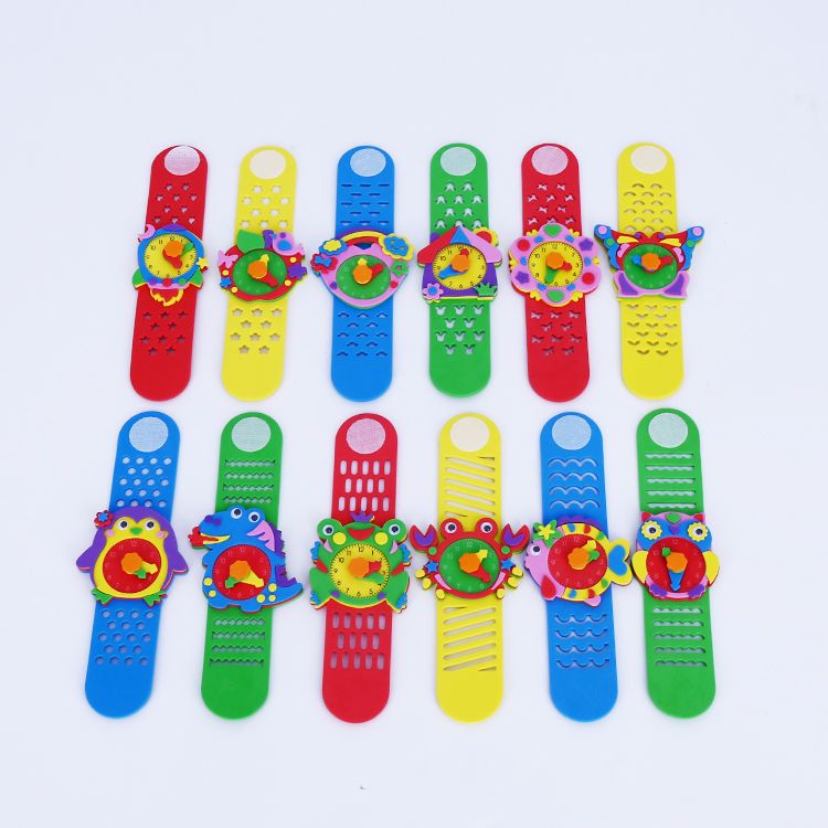 厂家直销DIY手工贴卡通动物手工贴亲子贴画儿童动手动手动脑贴老鹰贴纸产品图