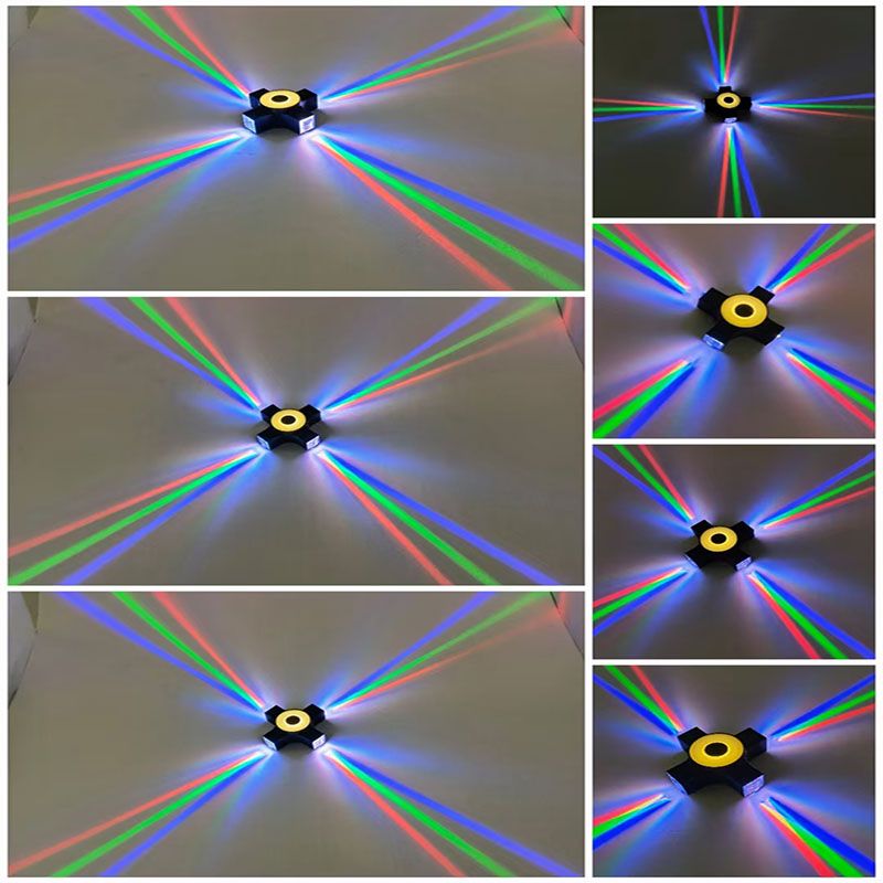 LED wall lamps, LED multi-color wall lamps, LED waterproof wall lamps, LED outdoor lighting fixtures Application Scenario