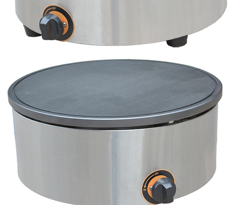 Gas circular pancake stove FY-420.R with a diameter of 40CM, commercial pancake and guozhi machine equipment detail image 5