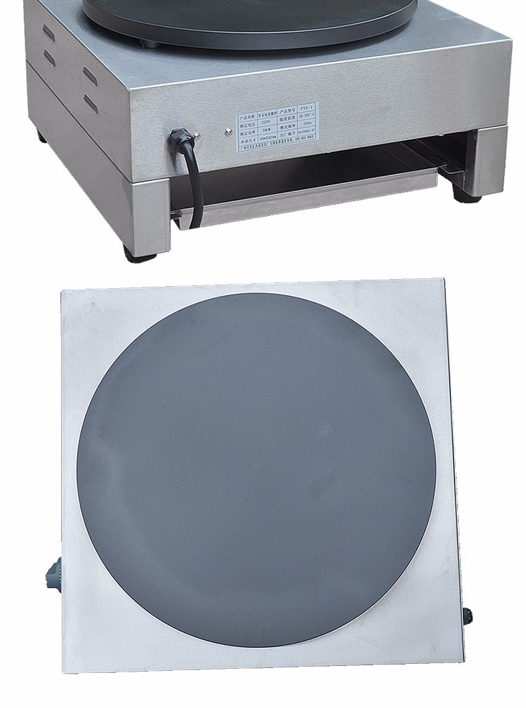 Commercial electric pancake oven FYA-1 thousand-layer pancake oven, electric pancake stand, Shandong mixed grain fruit pancake machine detail image 7