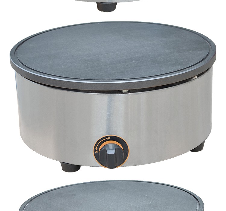 Gas circular pancake stove FY-420.R with a diameter of 40CM, commercial pancake and guozhi machine equipment detail image 6