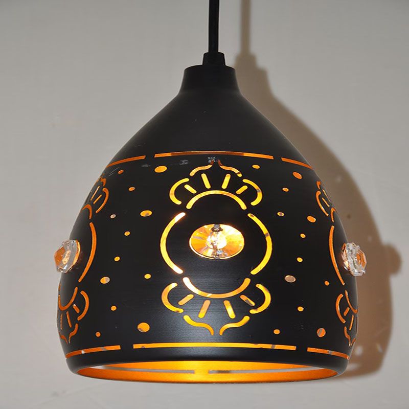 LED dining chandelier, LED bar table lamp, LED laser engraving lamp, LED hollowed-out lamp details Picture