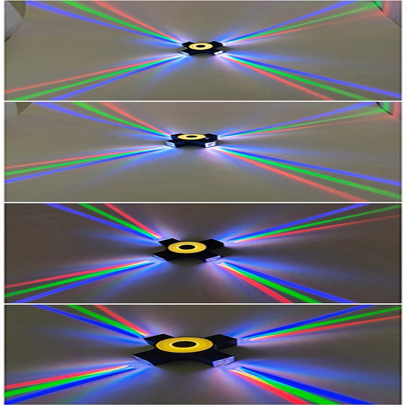 LED wall lamps, LED multi-color wall lamps, LED waterproof wall lamps, LED outdoor lighting fixtures detail image 2