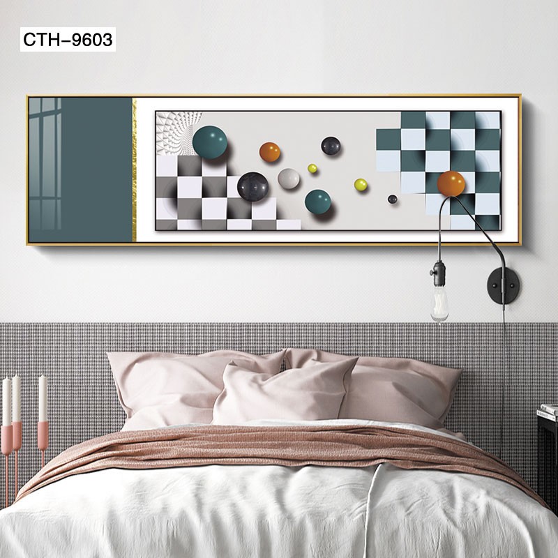 Modern Living Room Decorative Painting Triptych Sofa Background Wall Hanging Painting Modern Simple Light Luxury Mural Restaurant Wall Painting undefined