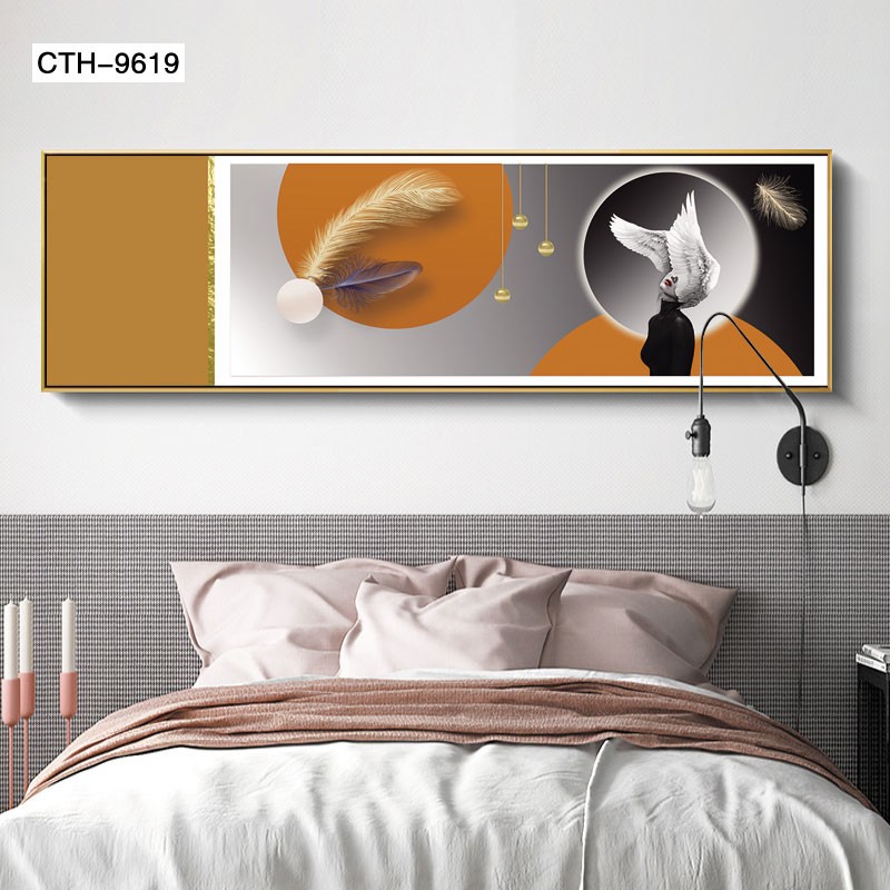 Modern Living Room Decorative Painting Triptych Sofa Background Wall Hanging Painting Modern Simple Light Luxury Mural Restaurant Wall Painting undefined