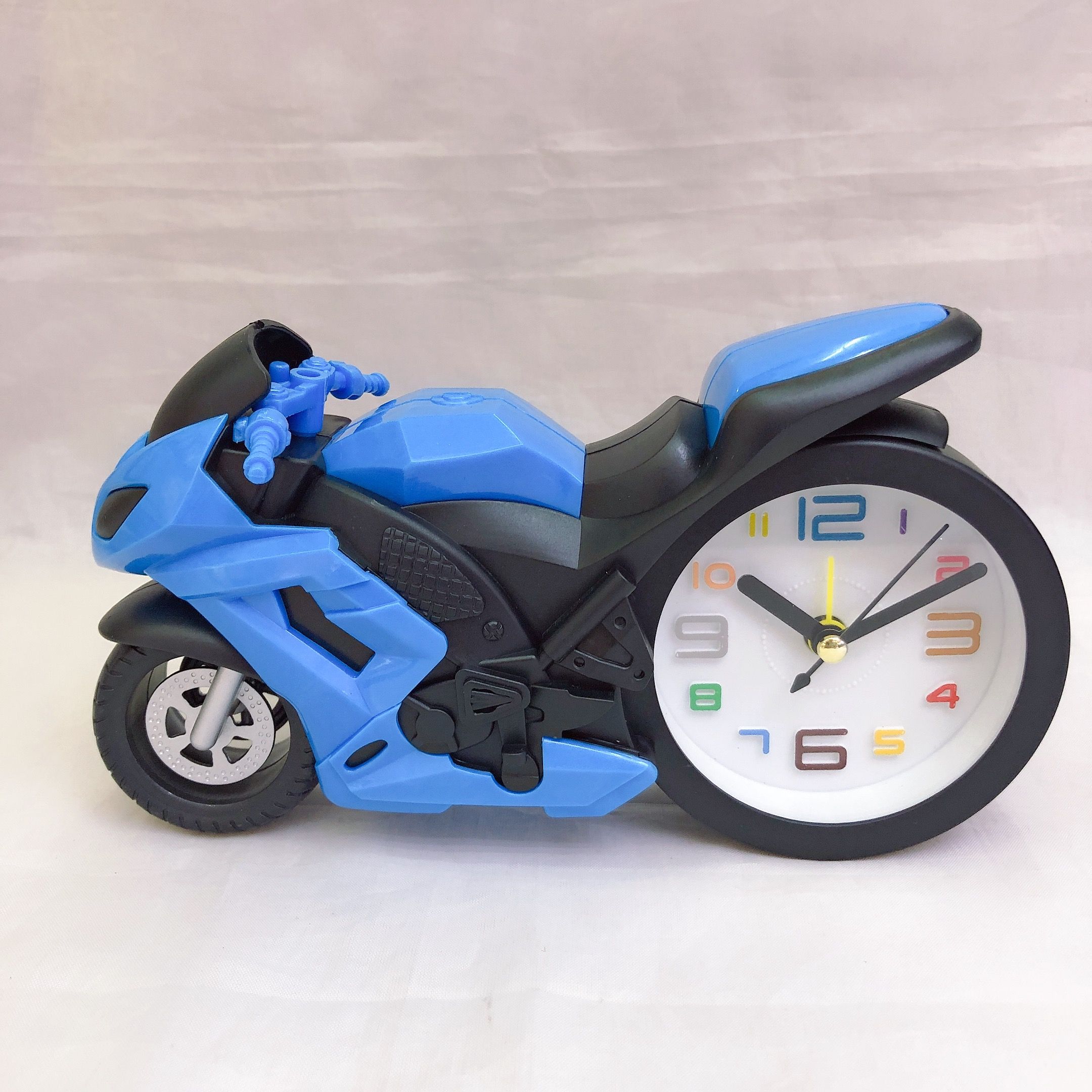 复古摩托车时尚闹钟个性创意儿童玩具造型礼品摆件详情图2