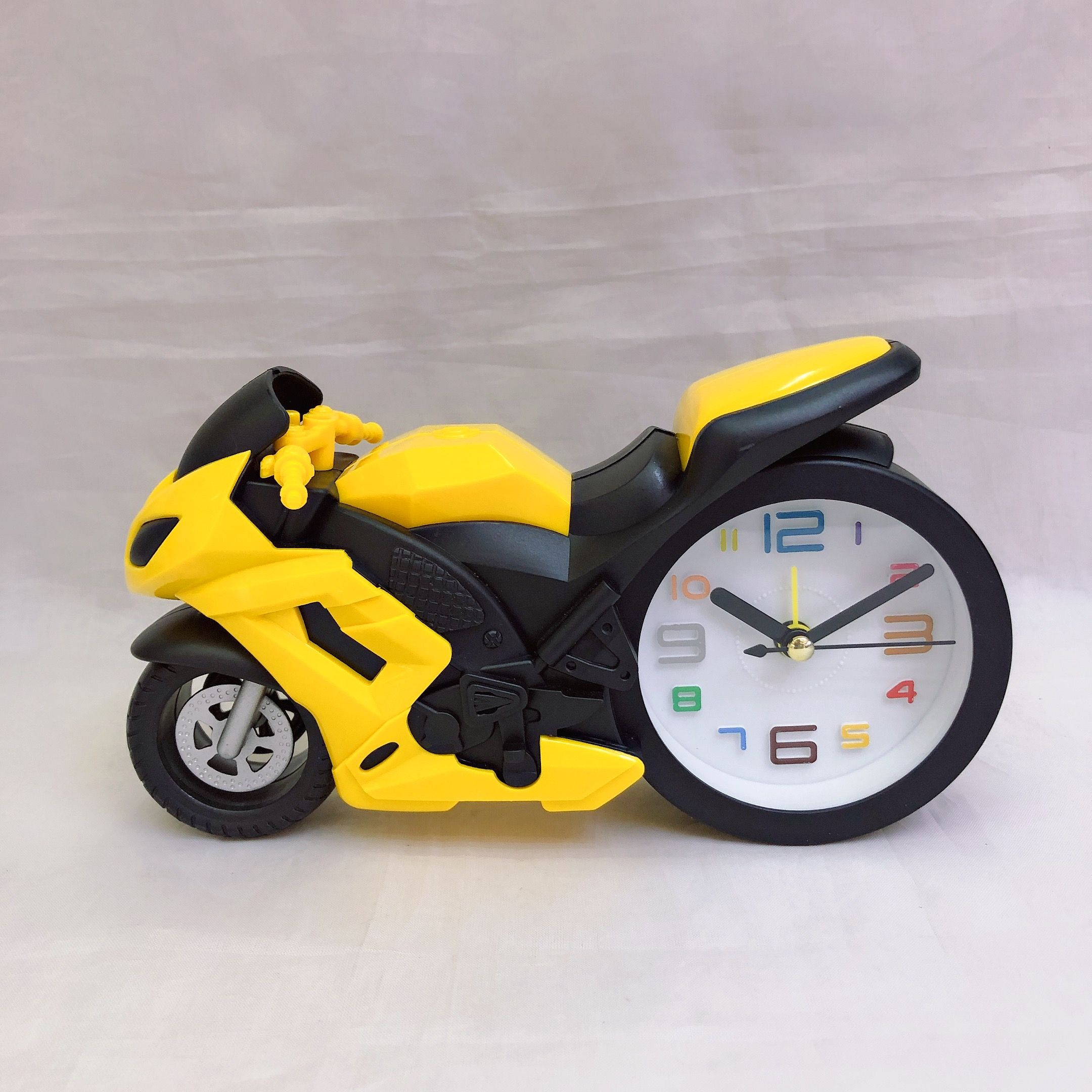 复古摩托车时尚闹钟个性创意儿童玩具造型礼品摆件详情图4
