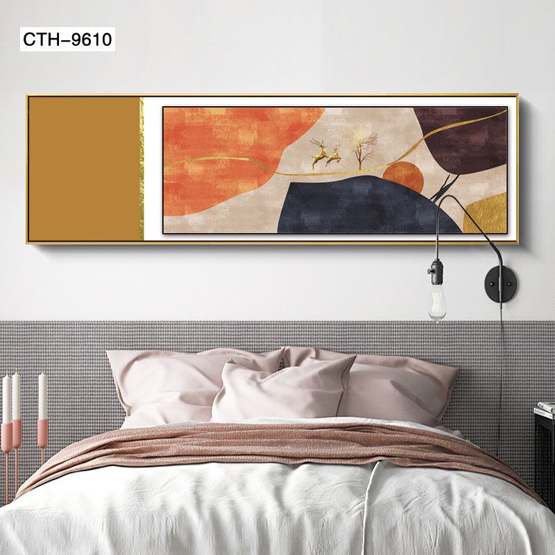 Modern Living Room Decorative Painting Triptych Sofa Background Wall Hanging Painting Modern Simple Light Luxury Mural Restaurant Wall Painting details Picture
