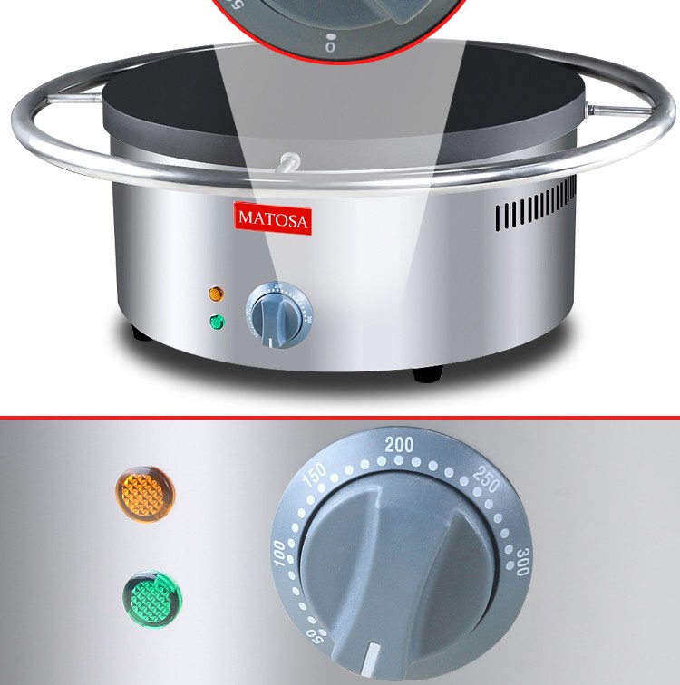 آلة صنع الفطائر المحلاة بطاطا بالألبونات، محلاة باليد طراز Bydent FY-45. detail image 5