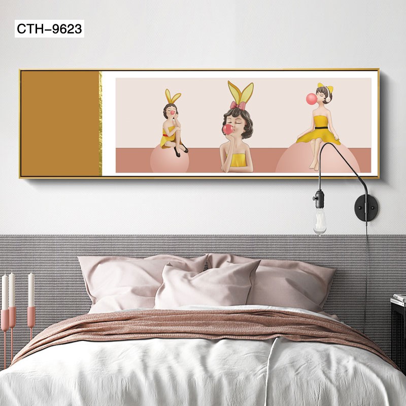 Modern Living Room Decorative Painting Triptych Sofa Background Wall Hanging Painting Modern Simple Light Luxury Mural Restaurant Wall Painting undefined