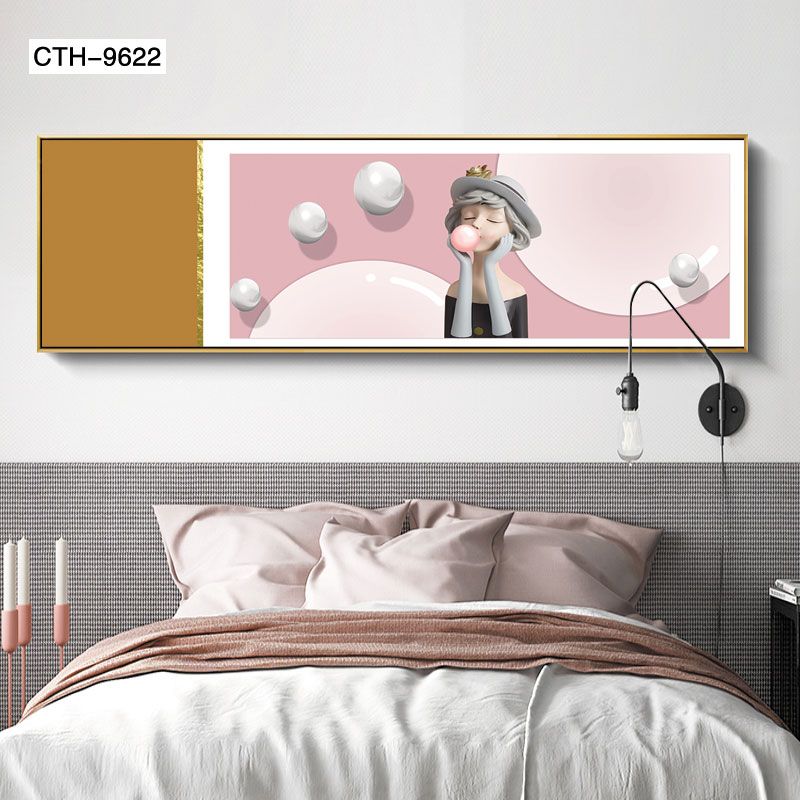Modern Living Room Decorative Painting Triptych Sofa Background Wall Hanging Painting Modern Simple Light Luxury Mural Restaurant Wall Painting Item Picture
