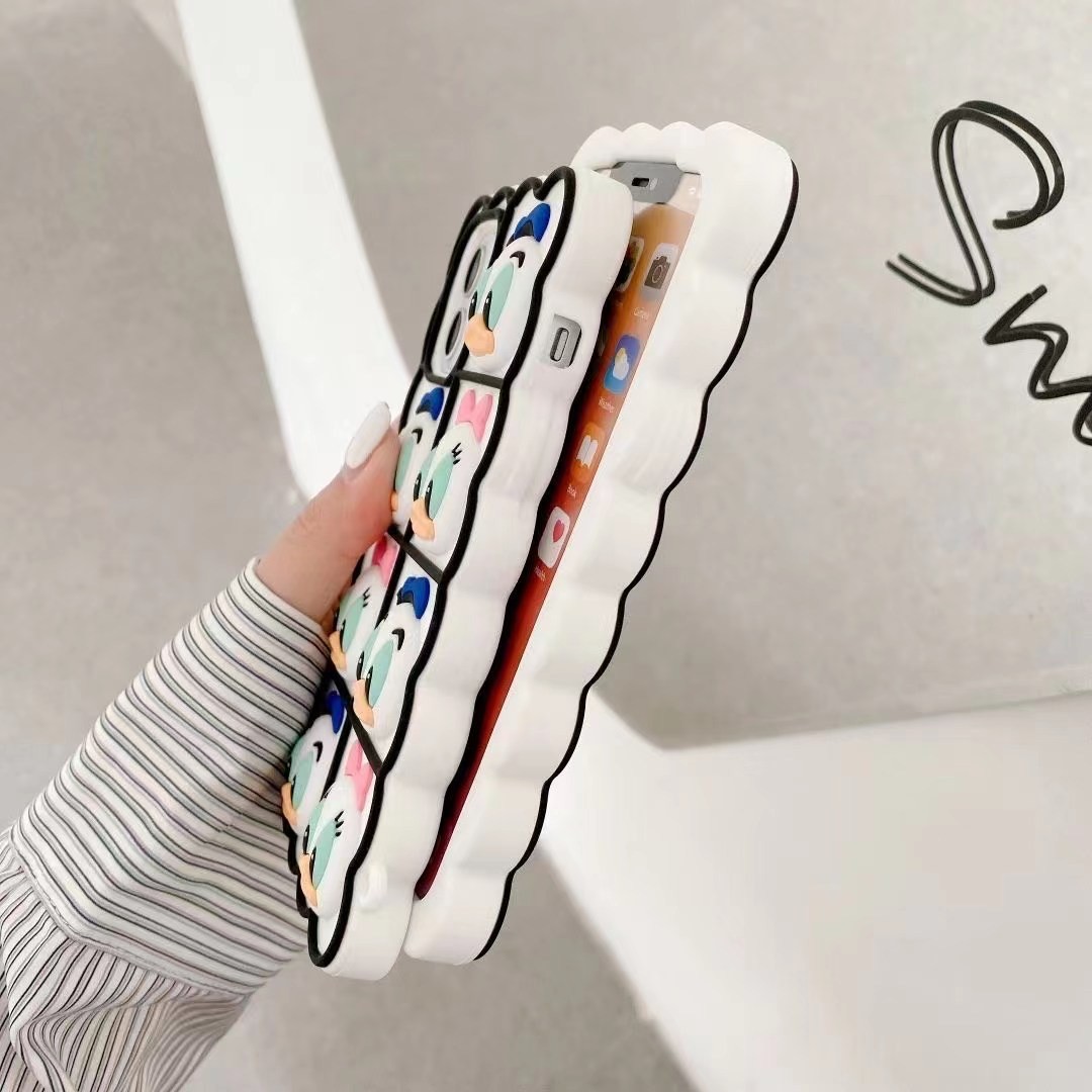 减压泡泡手机壳唐老鸭和黛西硅胶保护套 iPhone系列 手机壳 灭鼠先锋详情图10