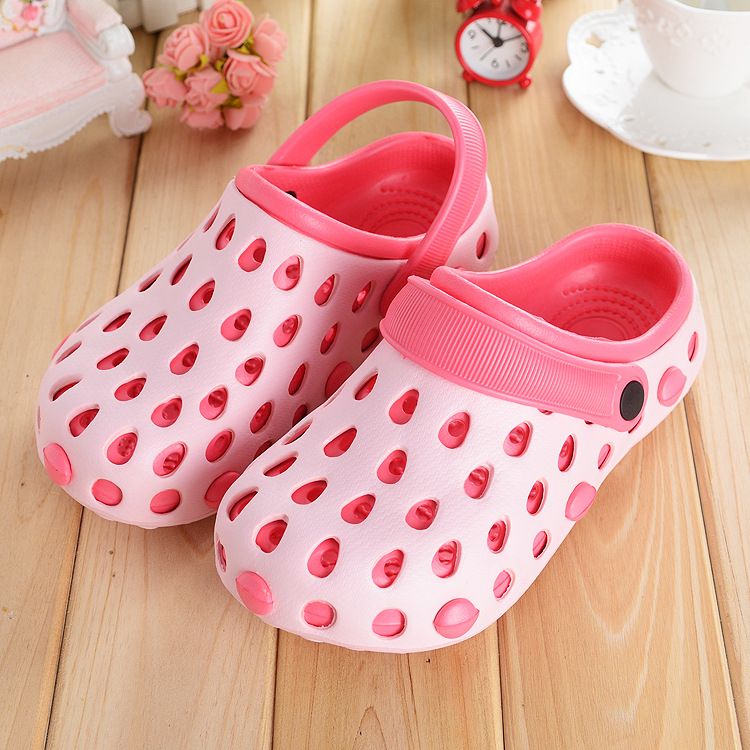 Thick-soled clogs, anti-slip half-toe, summer beach ins trendy women's slippers 41