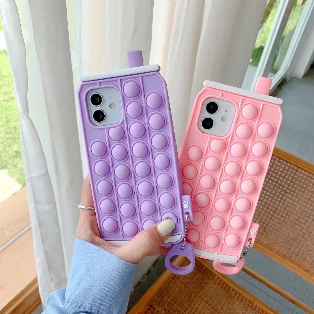 减压泡泡手机壳泡泡饮料杯硅胶保护套 iPhone系列 手机壳 灭鼠先锋详情图8