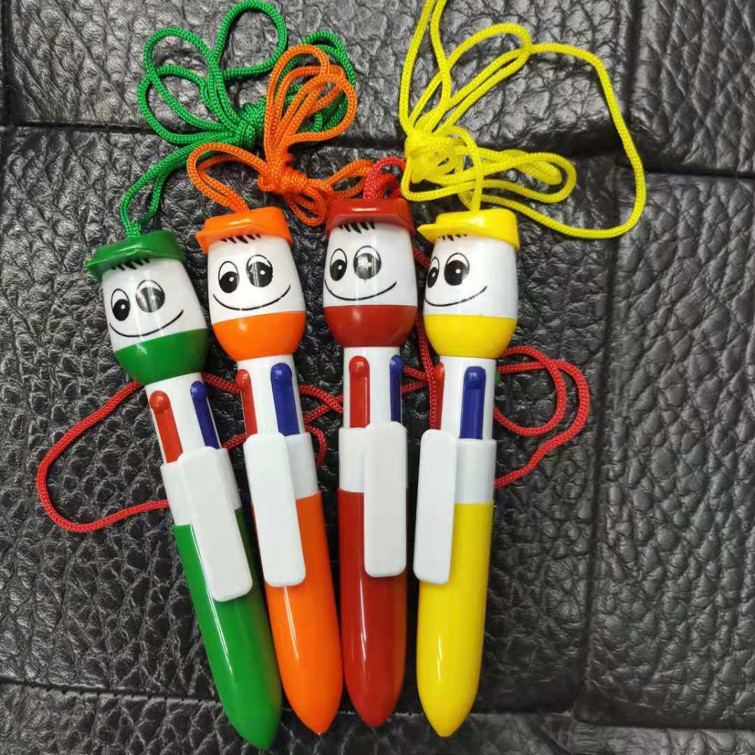 圆珠笔/办公用品/中油笔白底实物图